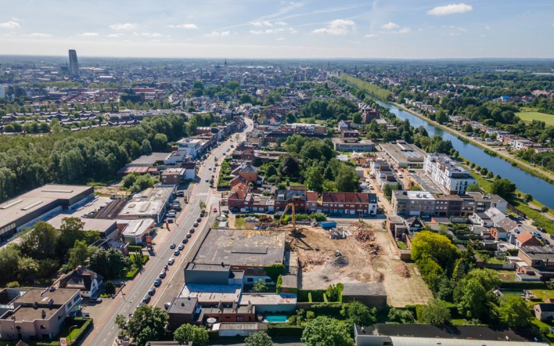 Auweghem: Afbraakwerken gestart