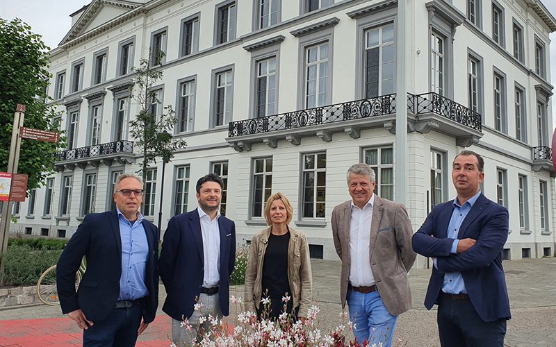PERSBERICHT: COGIVA geeft historische vleugel Hof van Egmont nieuwe toekomst.